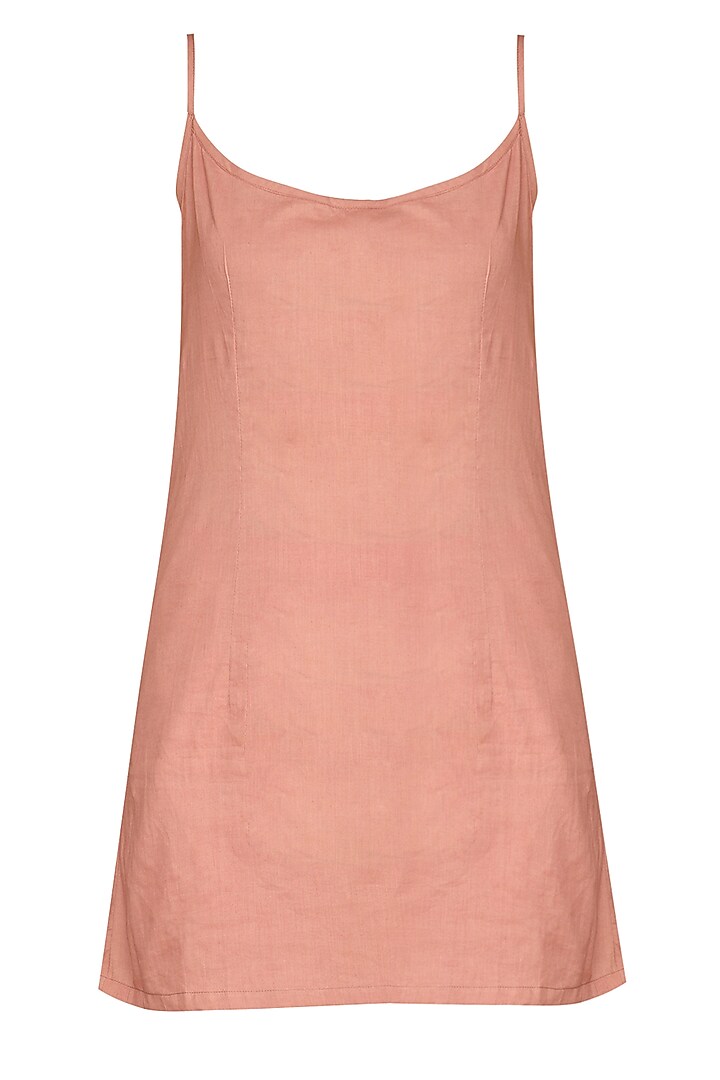 Pink laser cut embroidered tunic with pants available only at Pernia's Pop Up Shop.