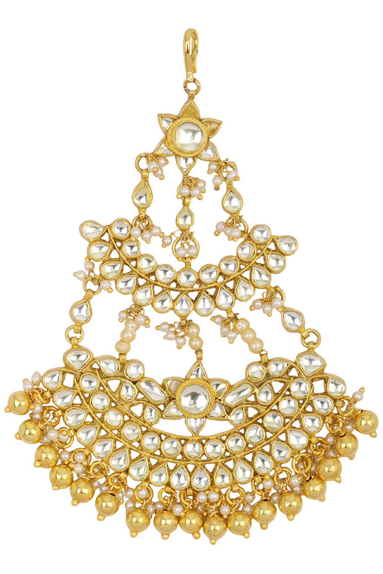 Kundan and Pearl Passa by Auraa Trends