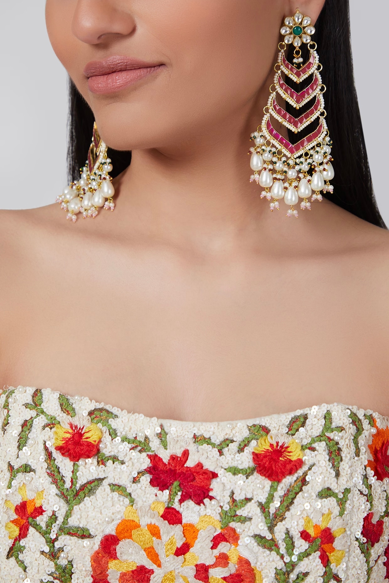 Pearl Tassel Earrings – The Dressing Room