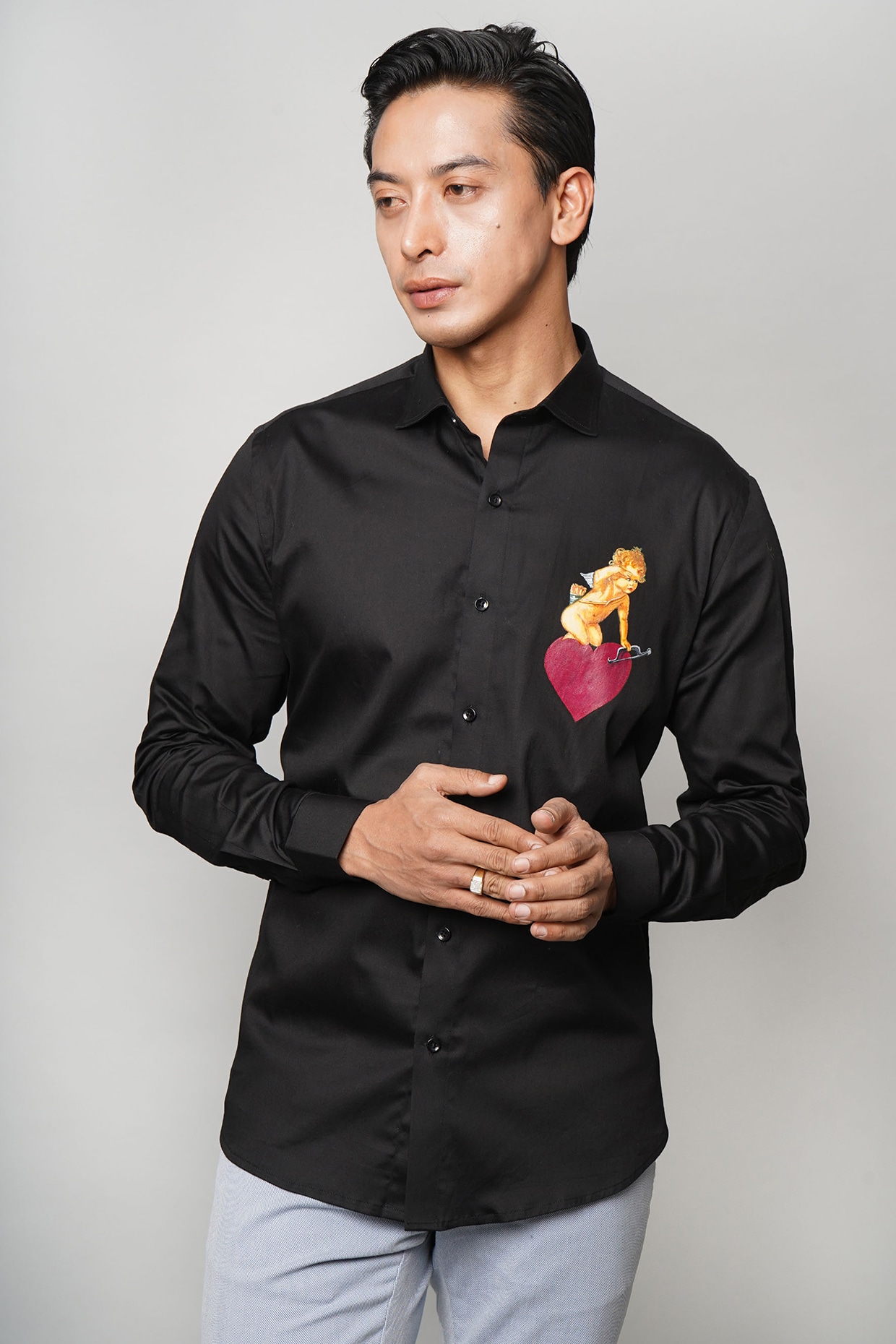 Badshah Handpainted Shirt – Avalipt