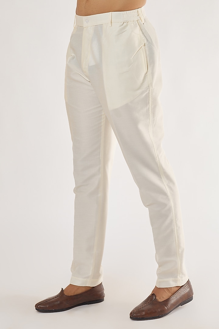 Green Blended Embroidered Wedding Indowestern Set by AVEGA at Pernia's Pop Up Shop