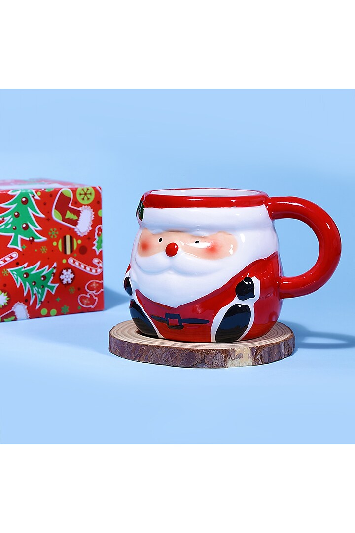 Vintage Santa Ceramic Cup