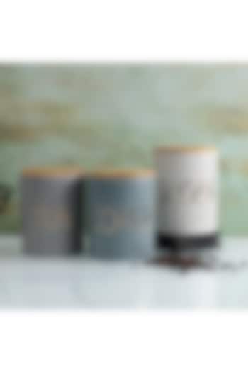 Multi-Colored Ceramic Canister Set by A Vintage Affair