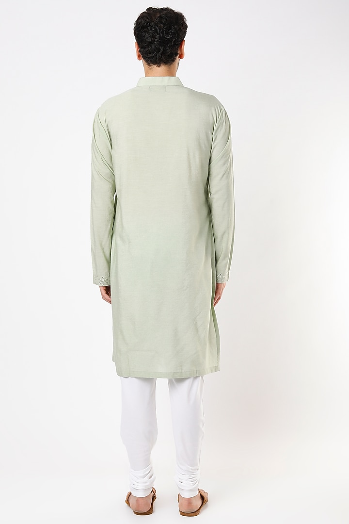 Mint Suiting Kurta by Ankit V Kapoor at Pernia's Pop Up Shop