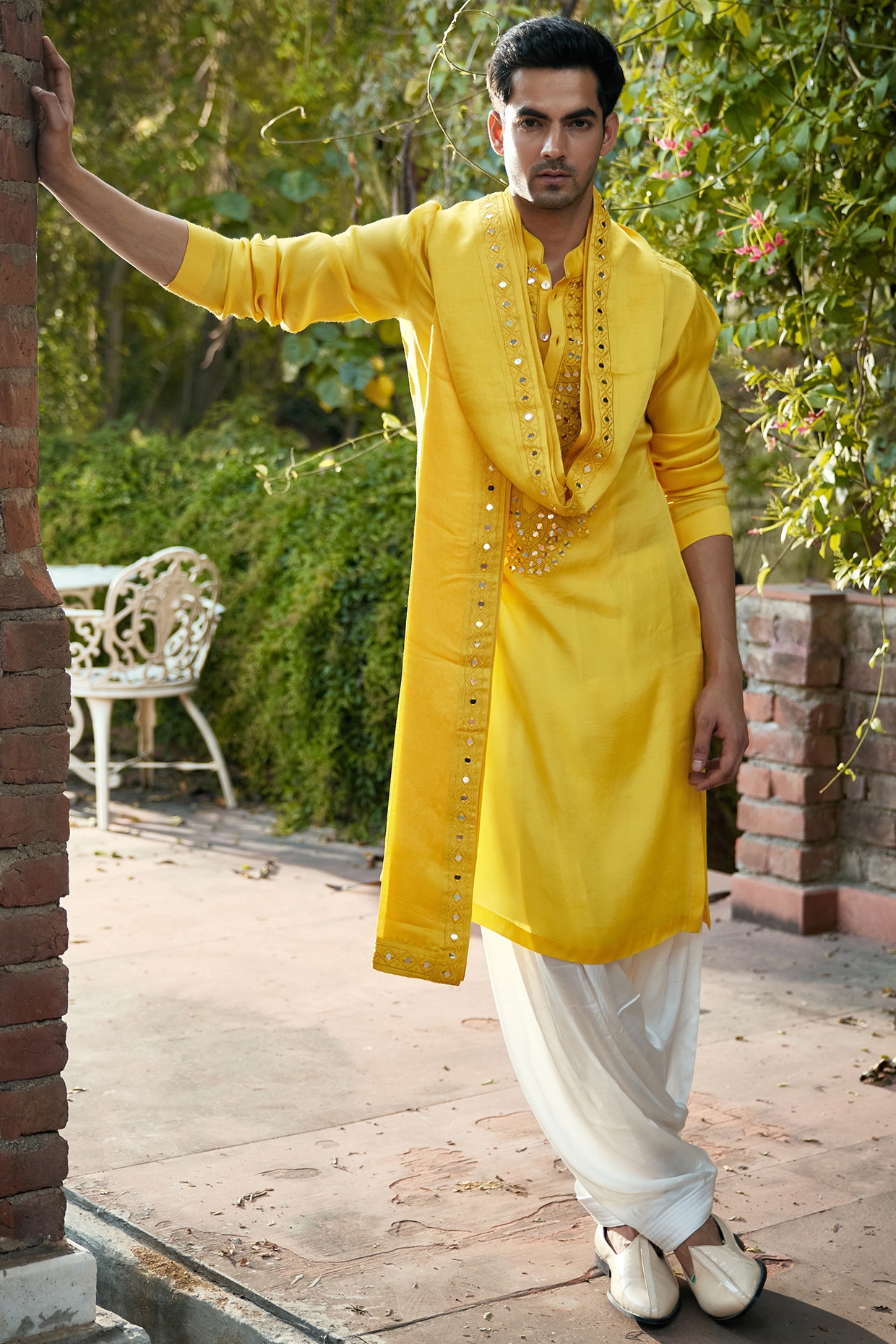 Gold - Wedding - Indian Wear for Men - Buy Latest Designer Men wear  Clothing Online - Utsav Fashion