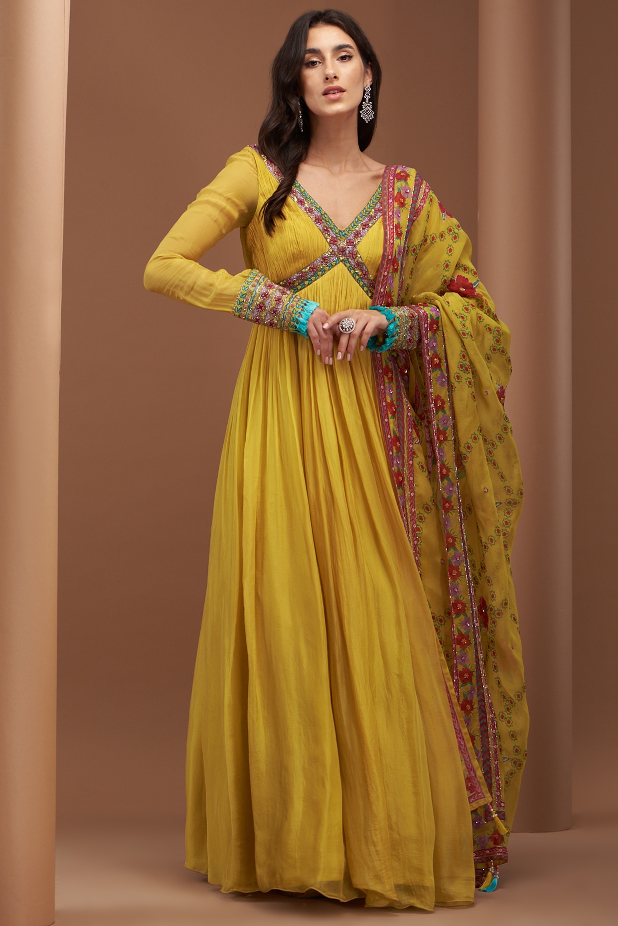 Purple - Dori Work - Indo-Western Dresses: Buy Indo-Western Outfits for  Women Online | Utsav Fashion
