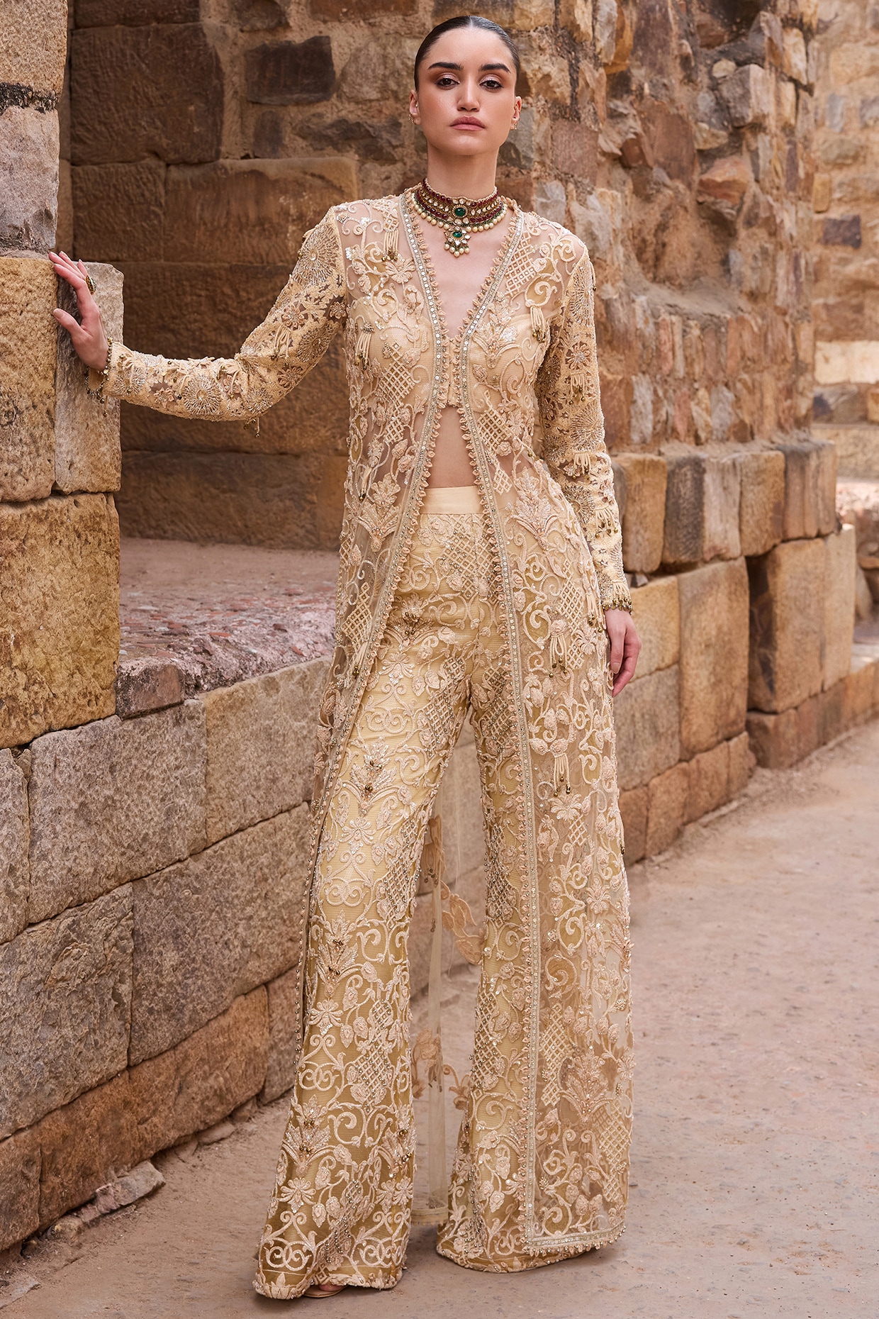 Buy Khadi Jacket for Women Online from India's Luxury Designers 2025