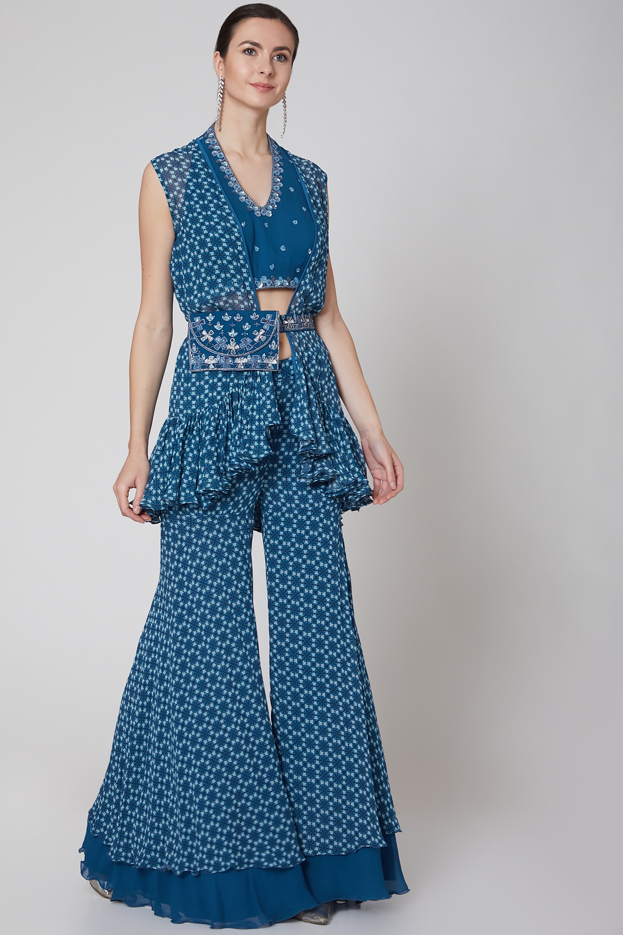 Printed palazzo hotsell pants online