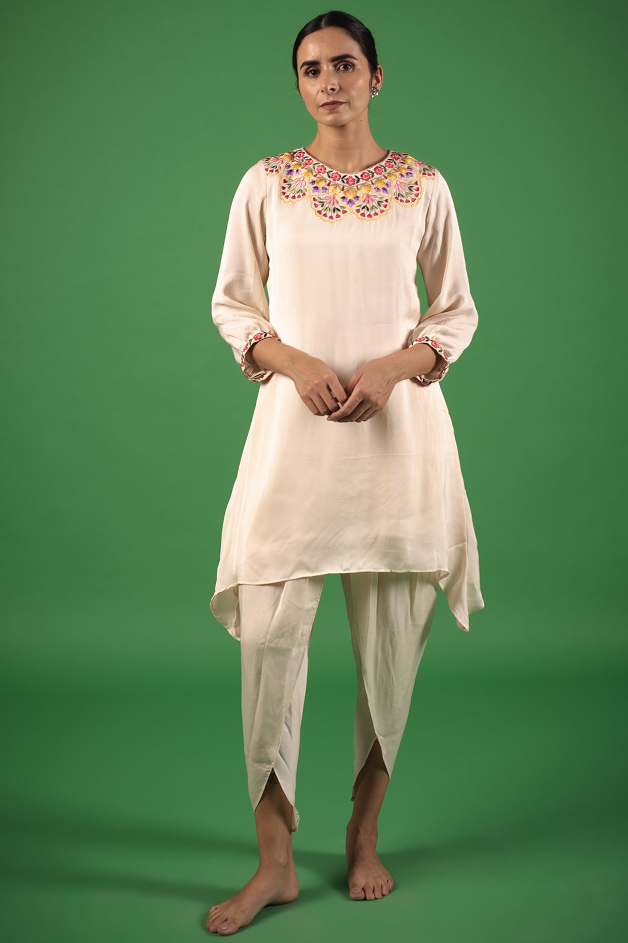 Dhoti salwar hotsell kurti design