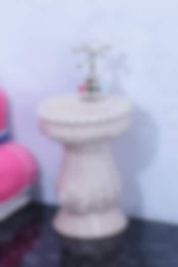 Pink Ceramic Sink-Shaped Soap Dispenser by A Vintage Affair