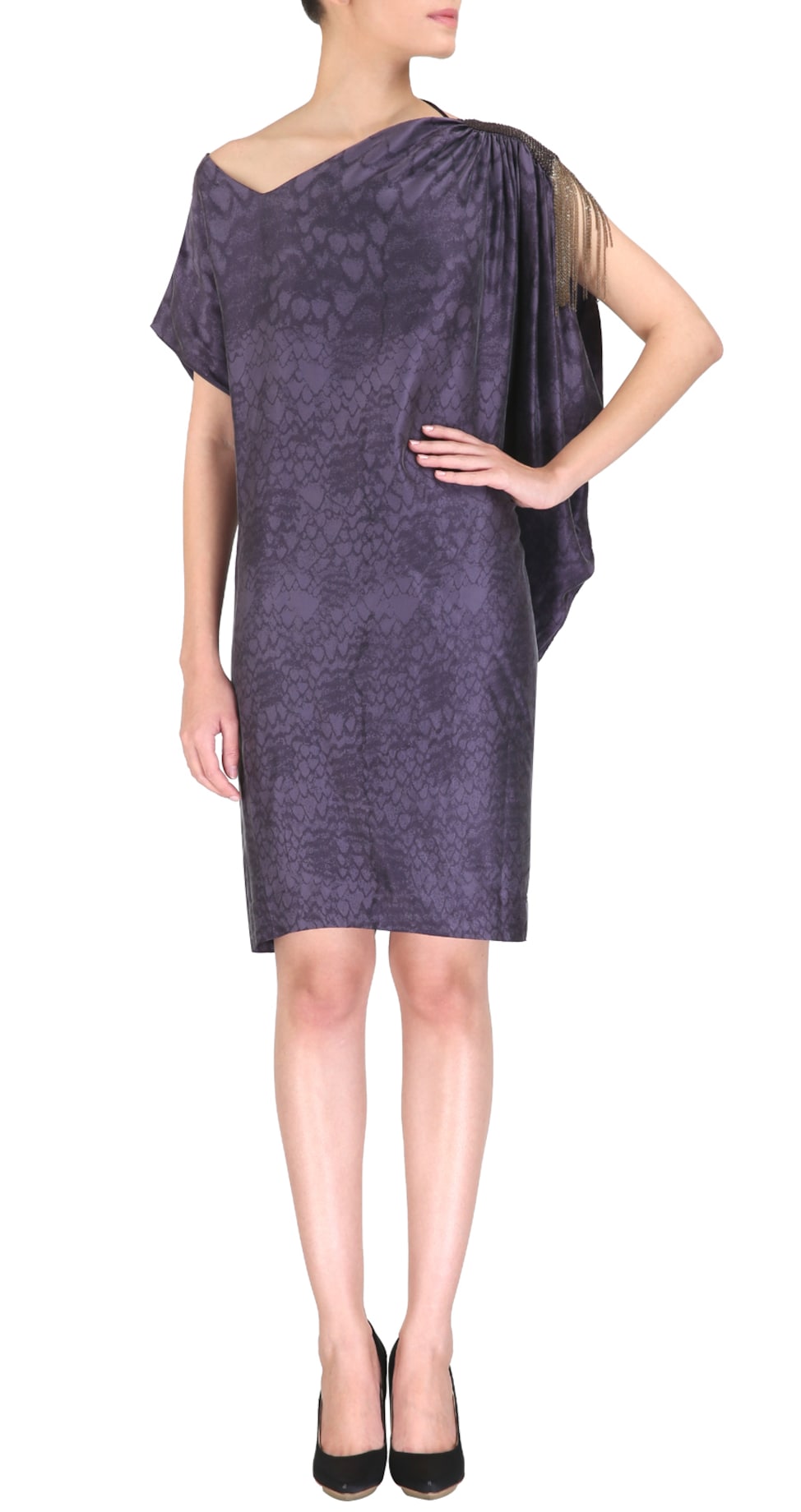dark purple tunic dress Yours Women's Plus Size Purple Ribbed Tunic Mini Dress Size 22-24