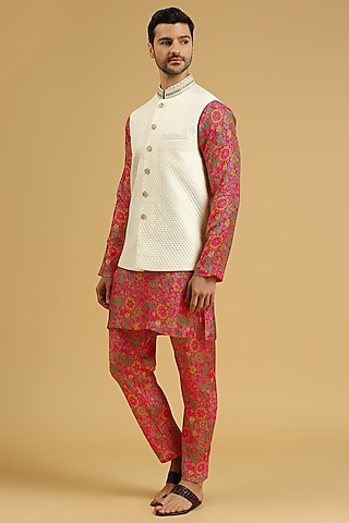 Buy Eshaa Amiin Men Multi-Colored Viscose Crepe Printed Shirt at  Pernia'sPopUpShopMen 2024