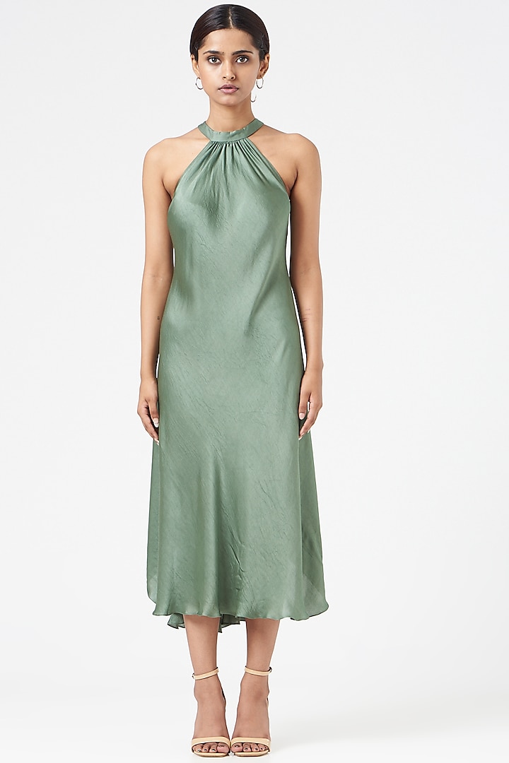 Green Modal Dress by Angry Owl