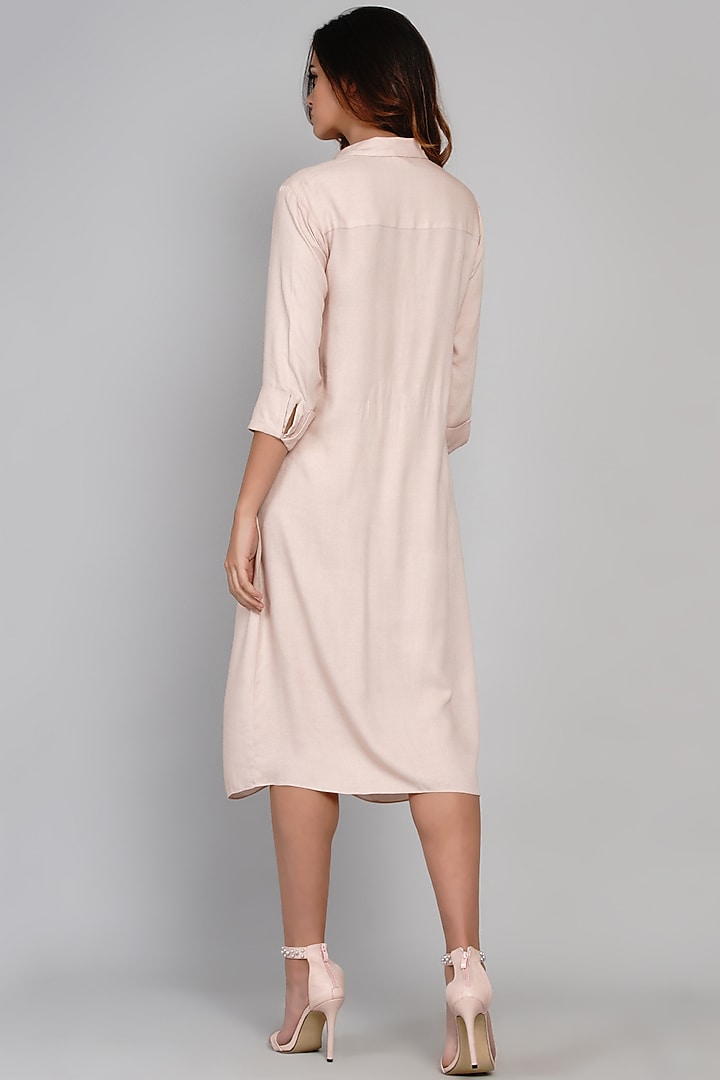 Pink Bamboo Cotton Summer Dress by Angry Owl at Pernia's Pop Up Shop