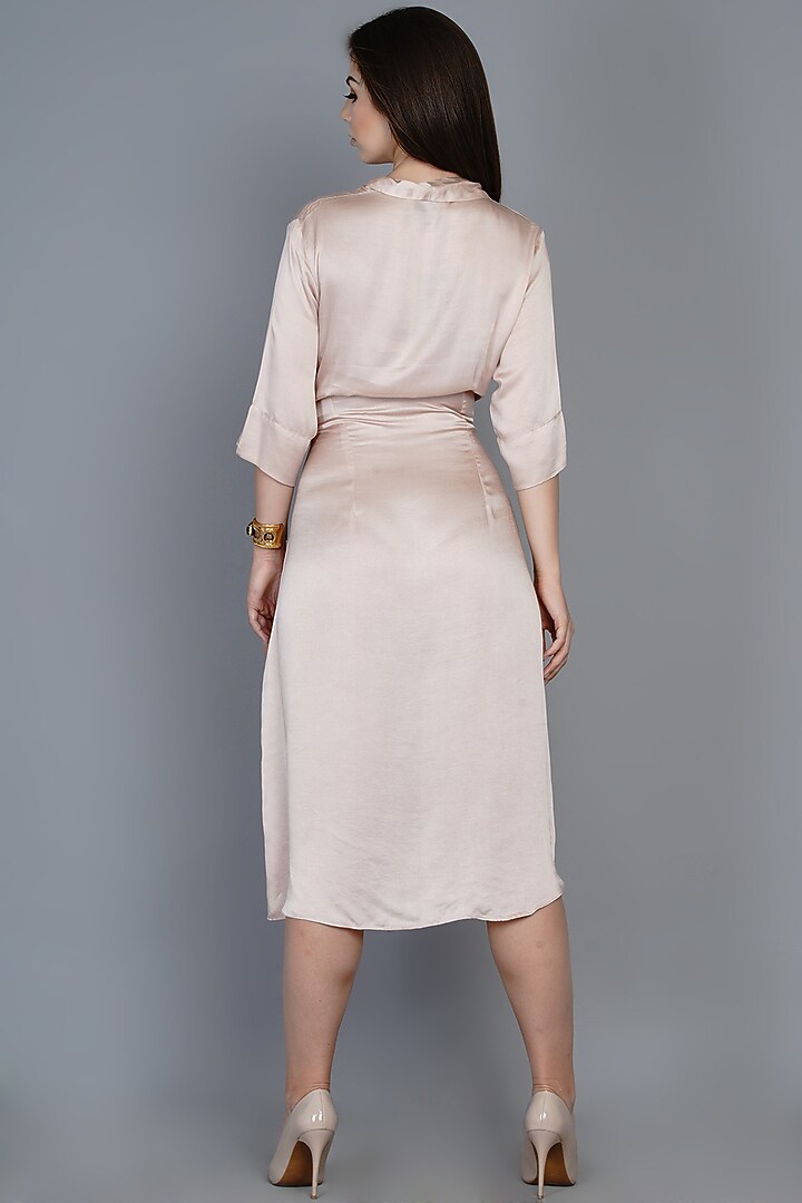 Pink Modal Midi Summer Dress by Angry Owl at Pernia's Pop Up Shop