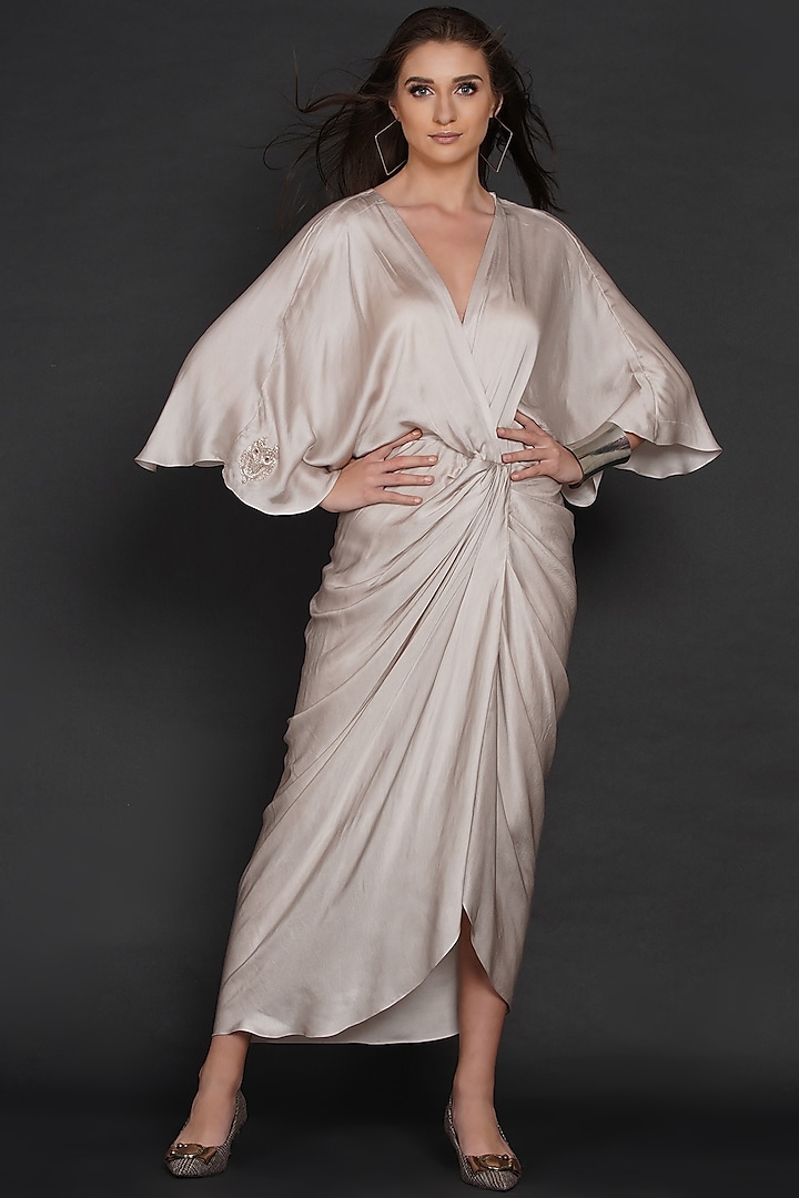 Ivory Modal Summer Dress by Angry Owl at Pernia's Pop Up Shop