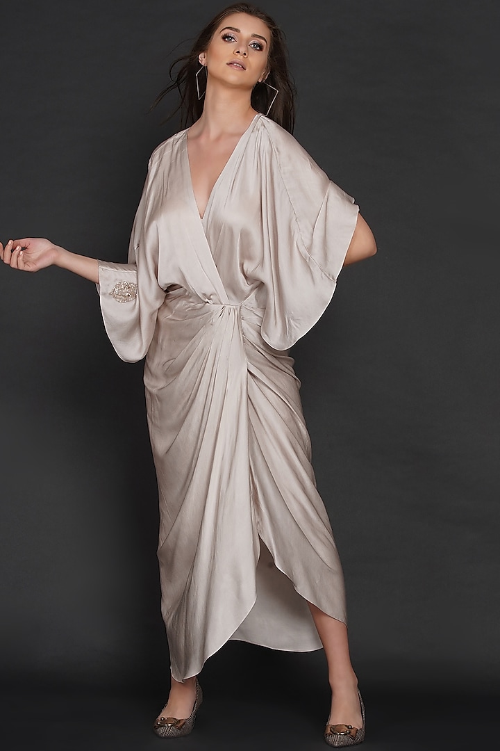 Ivory Modal Summer Dress by Angry Owl at Pernia's Pop Up Shop
