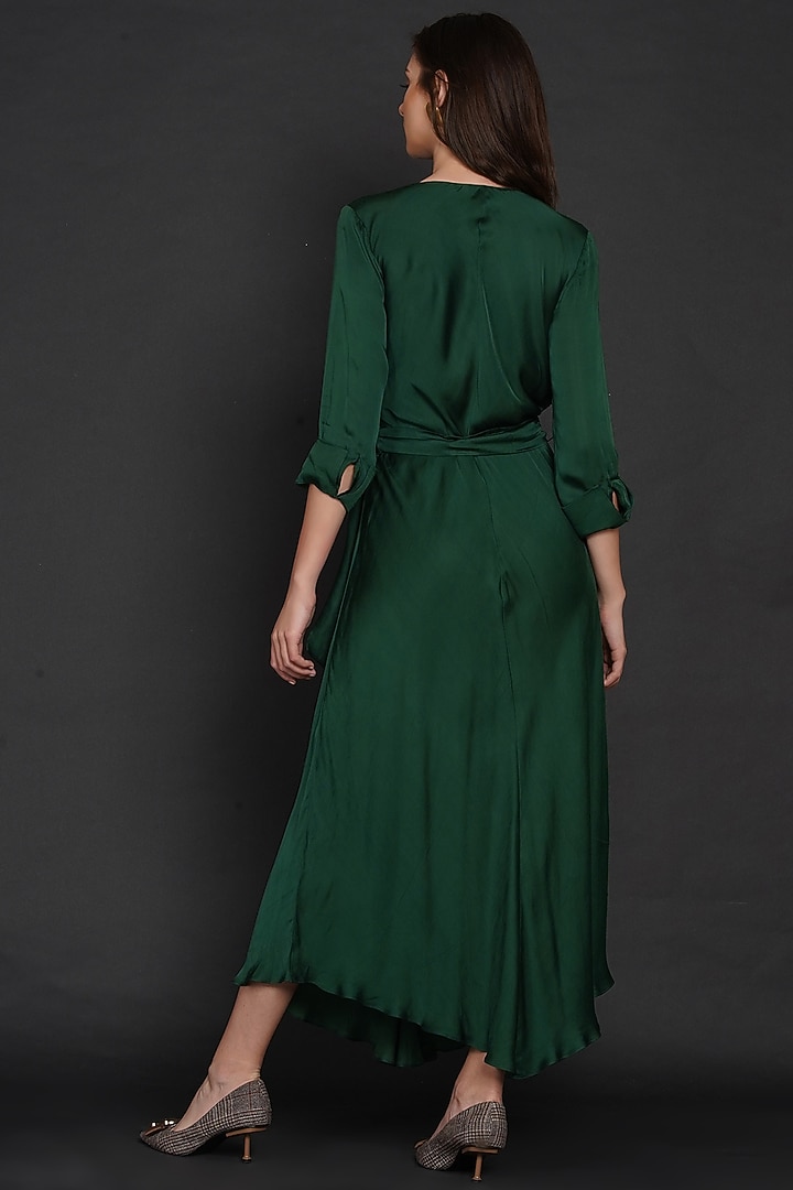 Emerald Green Modal Maxi Dress by Angry Owl at Pernia's Pop Up Shop 2026