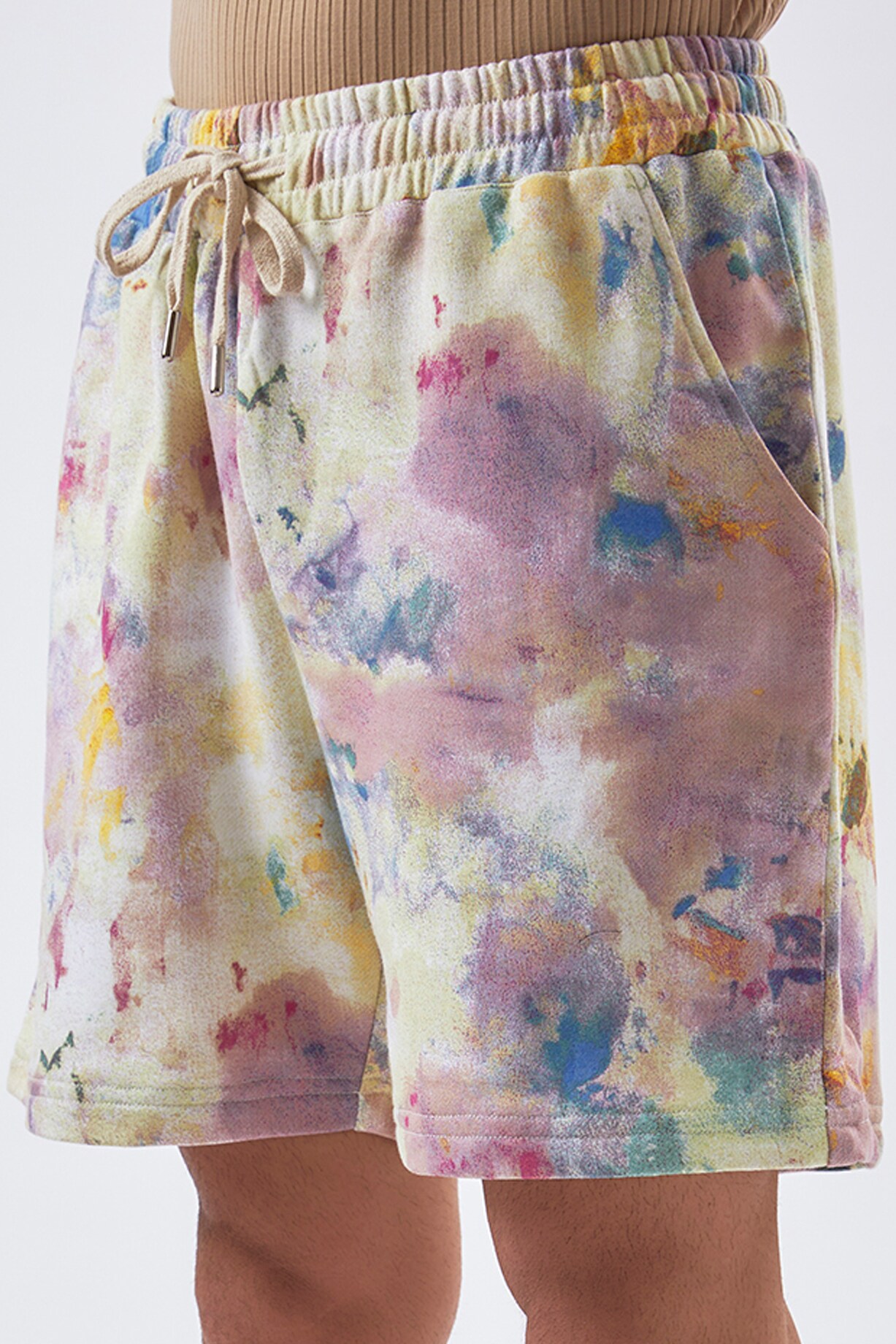 Multi-Colored Cotton Shorts by BACK ALLEY BODEGA
