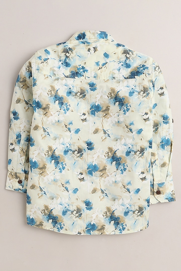 Lemon Printed Shirt For Boys by Baatcheet at Pernia's Pop Up Shop