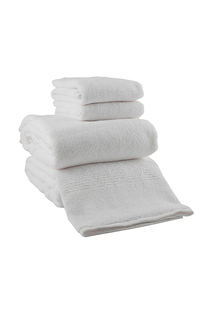 White Towels (Set of 8) by By ADAB at Pernia's Pop Up Shop