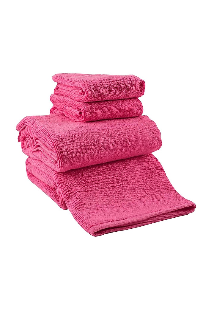 Magenta His & Her Bath Towels by By ADAB at Pernia's Pop Up Shop