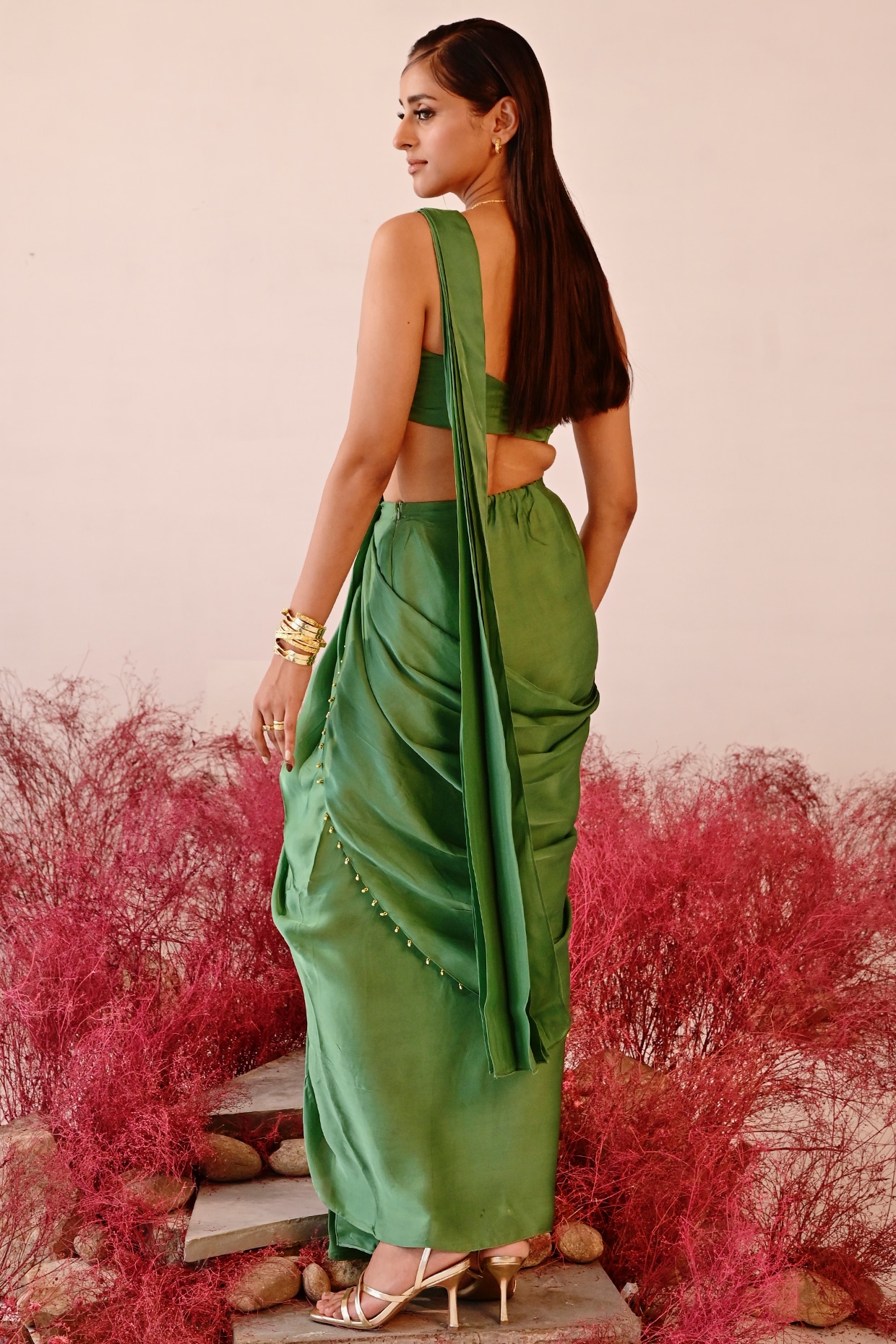 Discover the Convenience of Ready-to-Wear Sarees - VitansEthnics