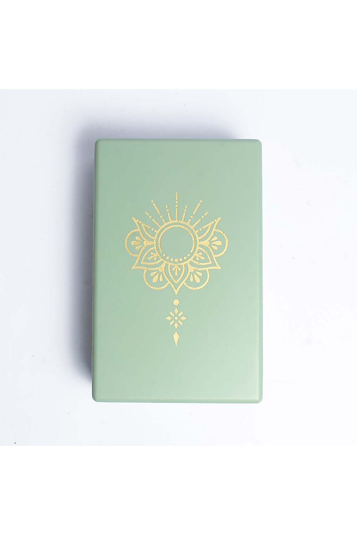 Pista Green Wood Accessories Box by BambaiSe at Pernia's Pop Up Shop