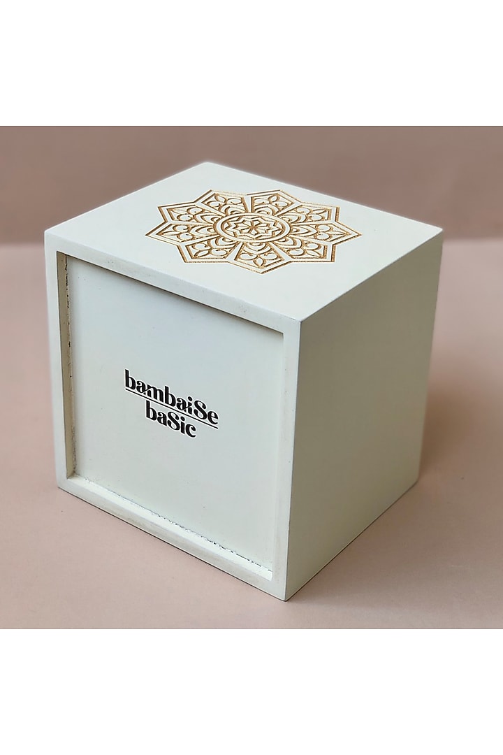 Ivory Wood Cultery Organiser by BambaiSe at Pernia's Pop Up Shop