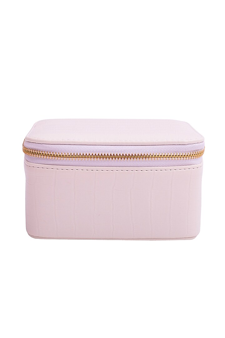 Blue Faux Leather Organizer Box Set by Bombay Artisan Co. at Pernia's Pop Up Shop