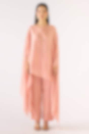 Baby Pink Muslin Co-Ord Set by Basanti - Kapde aur Koffee at Pernia's Pop Up Shop