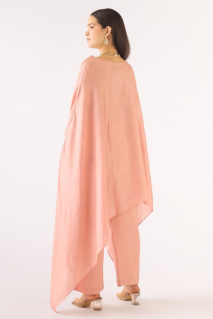 Baby Pink Muslin Co-Ord Set by Basanti - Kapde aur Koffee at Pernia's Pop Up Shop