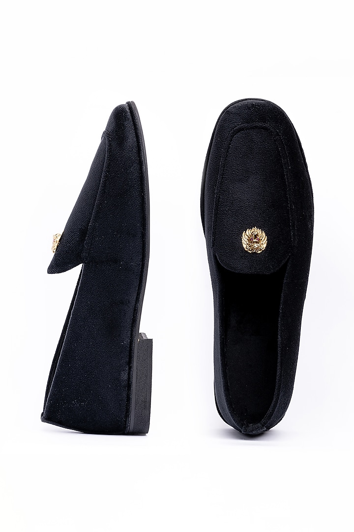Black Velvet Handmade Joffers by Baya at Pernia's Pop Up Shop