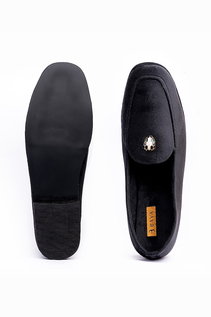 Black Velvet Handmade Joffers by Baya at Pernia's Pop Up Shop