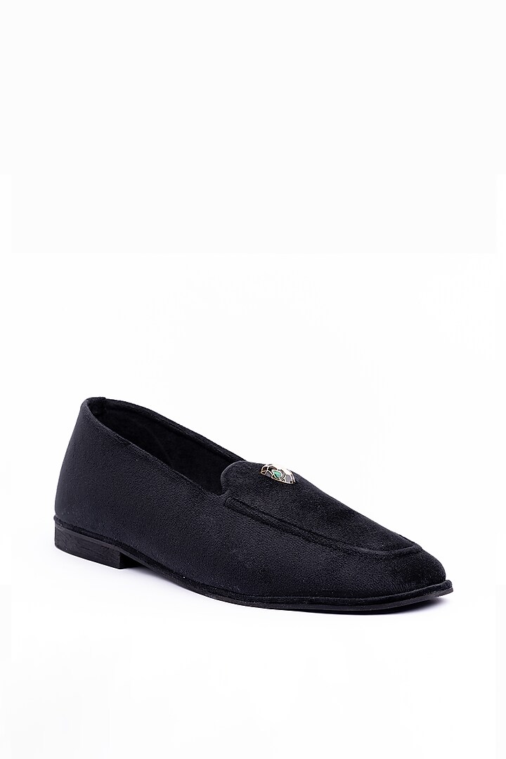 Black Velvet Handmade Joffers by Baya at Pernia's Pop Up Shop