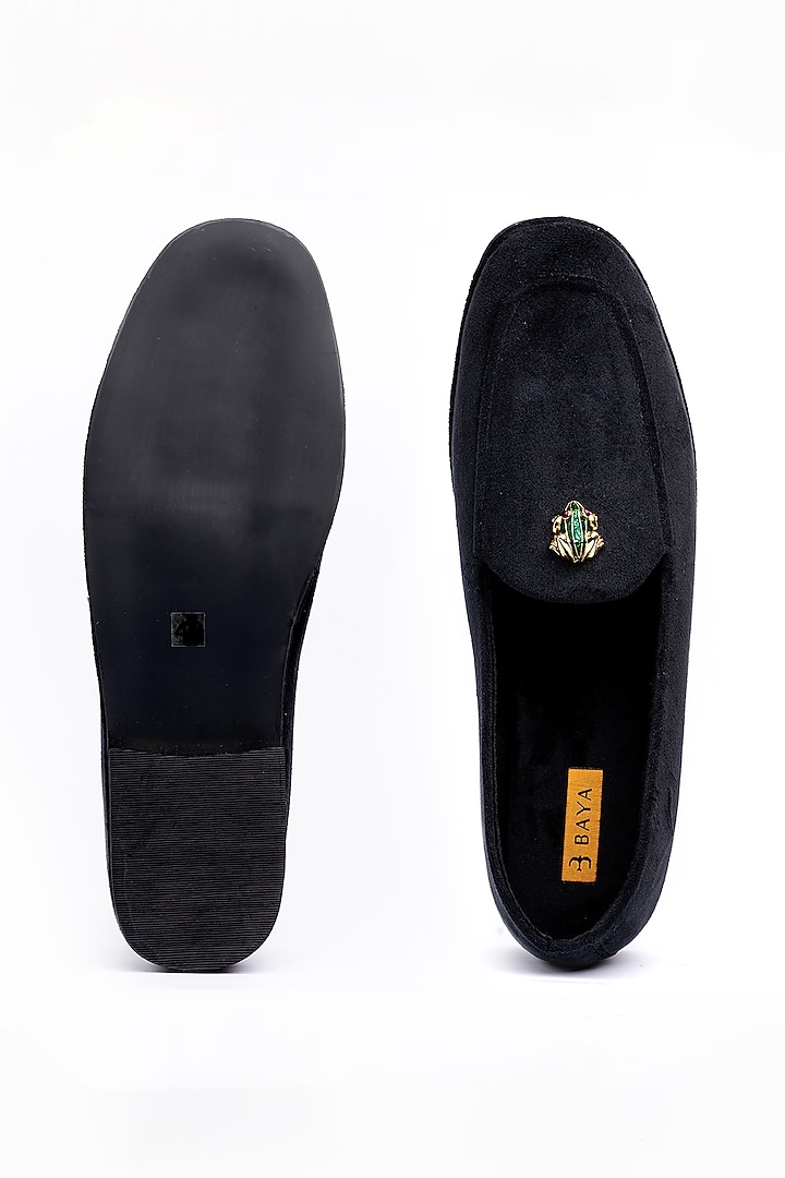 Black Velvet Handmade Joffers by Baya at Pernia's Pop Up Shop