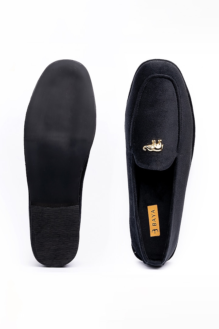Black Velvet Handmade Joffers by Baya at Pernia's Pop Up Shop