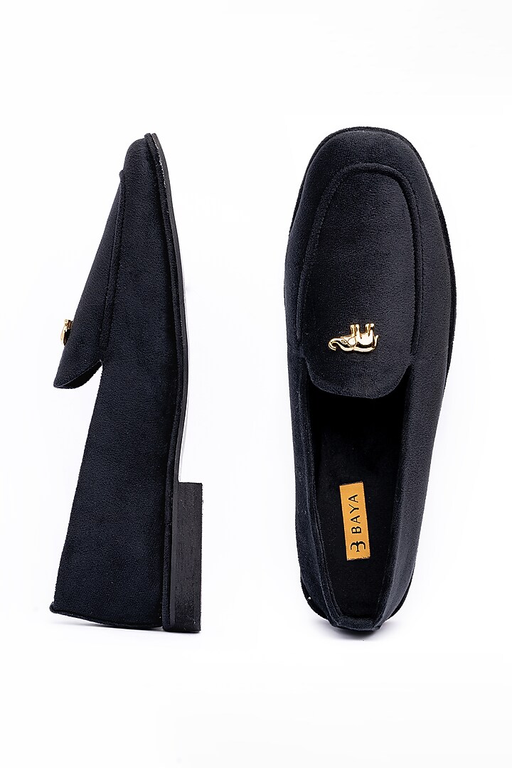 Black Velvet Handmade Joffers by Baya at Pernia's Pop Up Shop