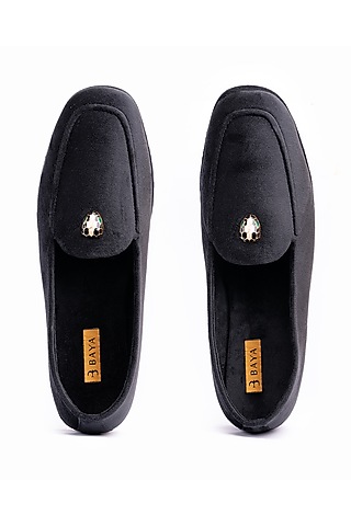 Black Velvet Handmade Joffers by Baya