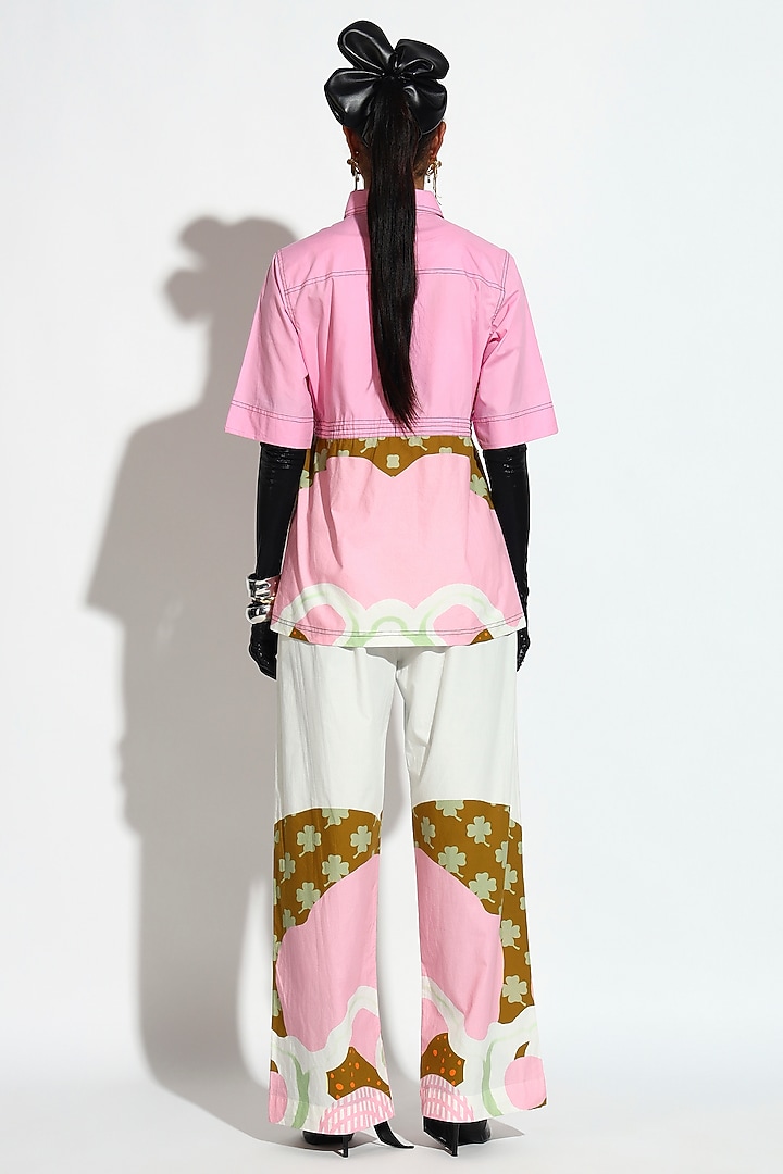 Multi-Colored Cotton Printed Co-Ord Set by BluntBuck at Pernia's Pop Up Shop