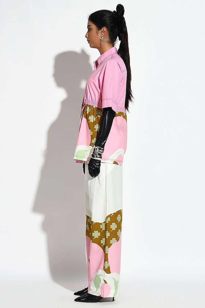 Multi-Colored Cotton Printed Co-Ord Set by BluntBuck at Pernia's Pop Up Shop