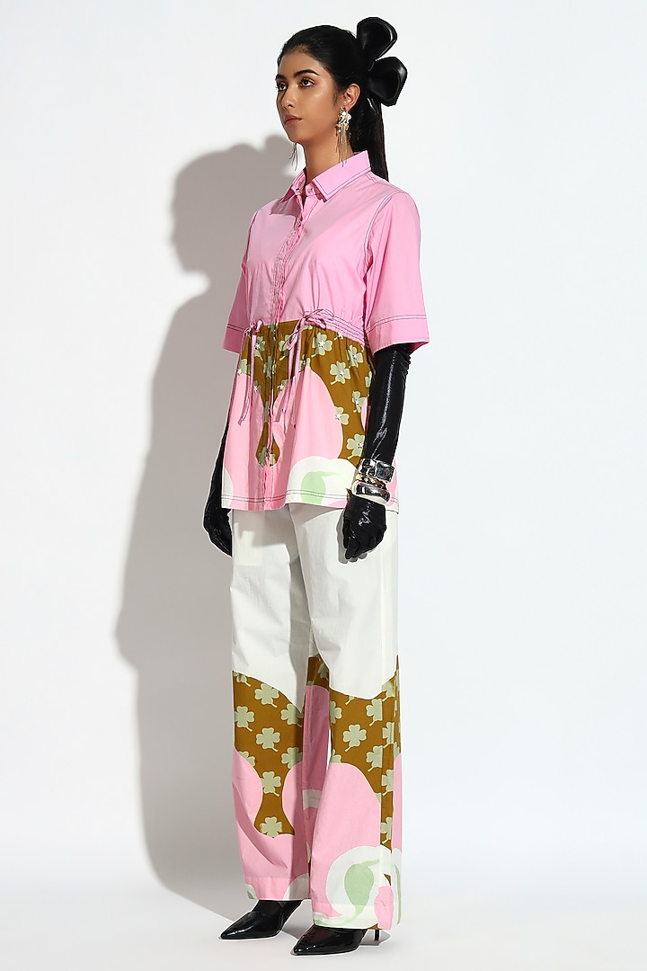 Multi-Colored Cotton Printed Co-Ord Set by BluntBuck at Pernia's Pop Up Shop
