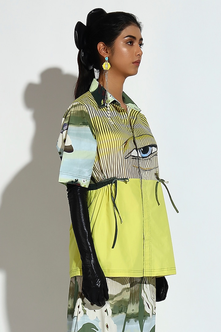 Multi-Colored Cotton Printed Co-Ord Set by BluntBuck at Pernia's Pop Up Shop