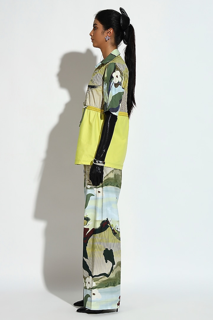 Multi-Colored Cotton Printed Co-Ord Set by BluntBuck at Pernia's Pop Up Shop