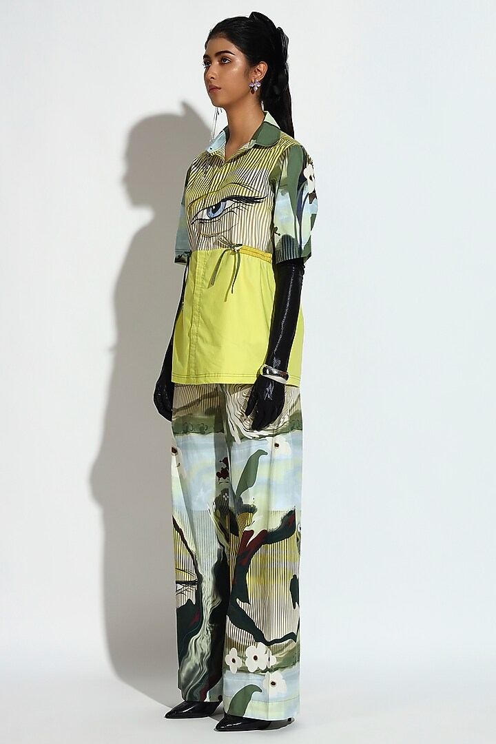 Multi-Colored Cotton Printed Co-Ord Set by BluntBuck at Pernia's Pop Up Shop