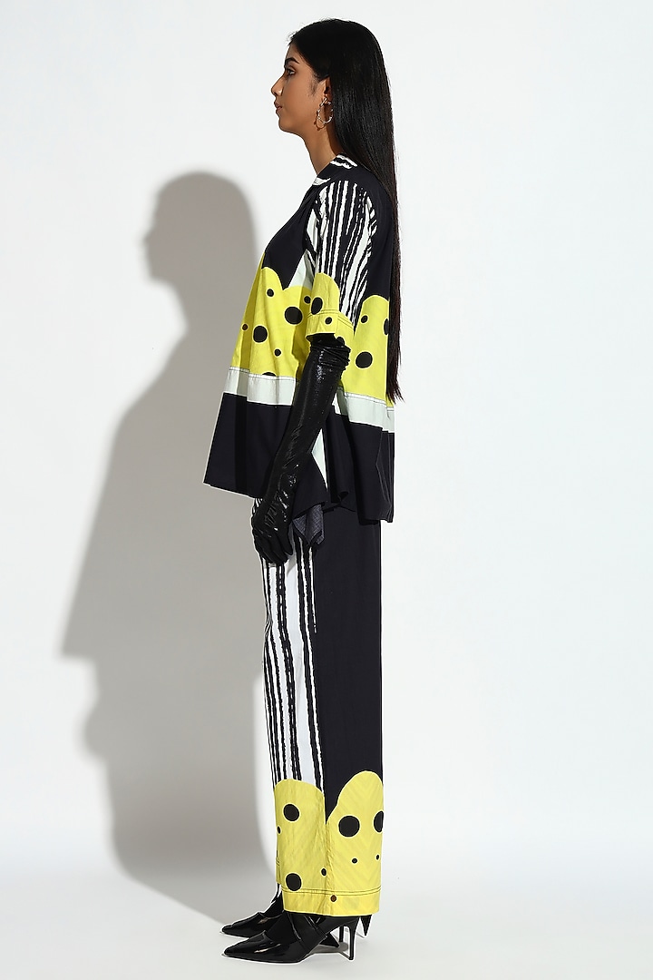 Multi-Colored Cotton Abstract Printed Co-Ord Set by BluntBuck at Pernia's Pop Up Shop