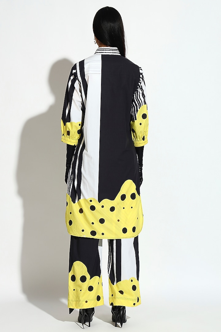 Multi-Colored Cotton Abstract Printed Tunic Set by BluntBuck at Pernia's Pop Up Shop