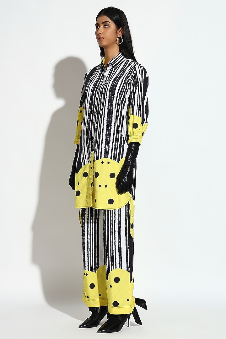 Multi-Colored Cotton Abstract Printed Tunic Set by BluntBuck at Pernia's Pop Up Shop