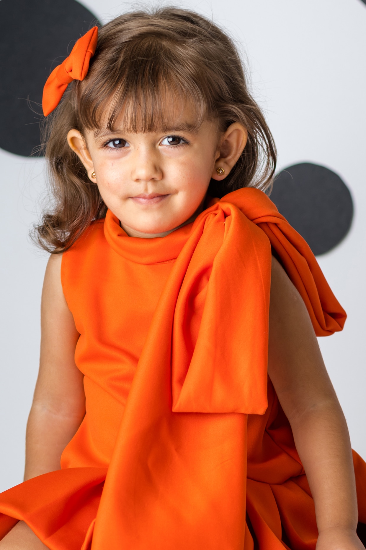 Game Day Tier Dress - Dark Orange – The Yellow Lamb