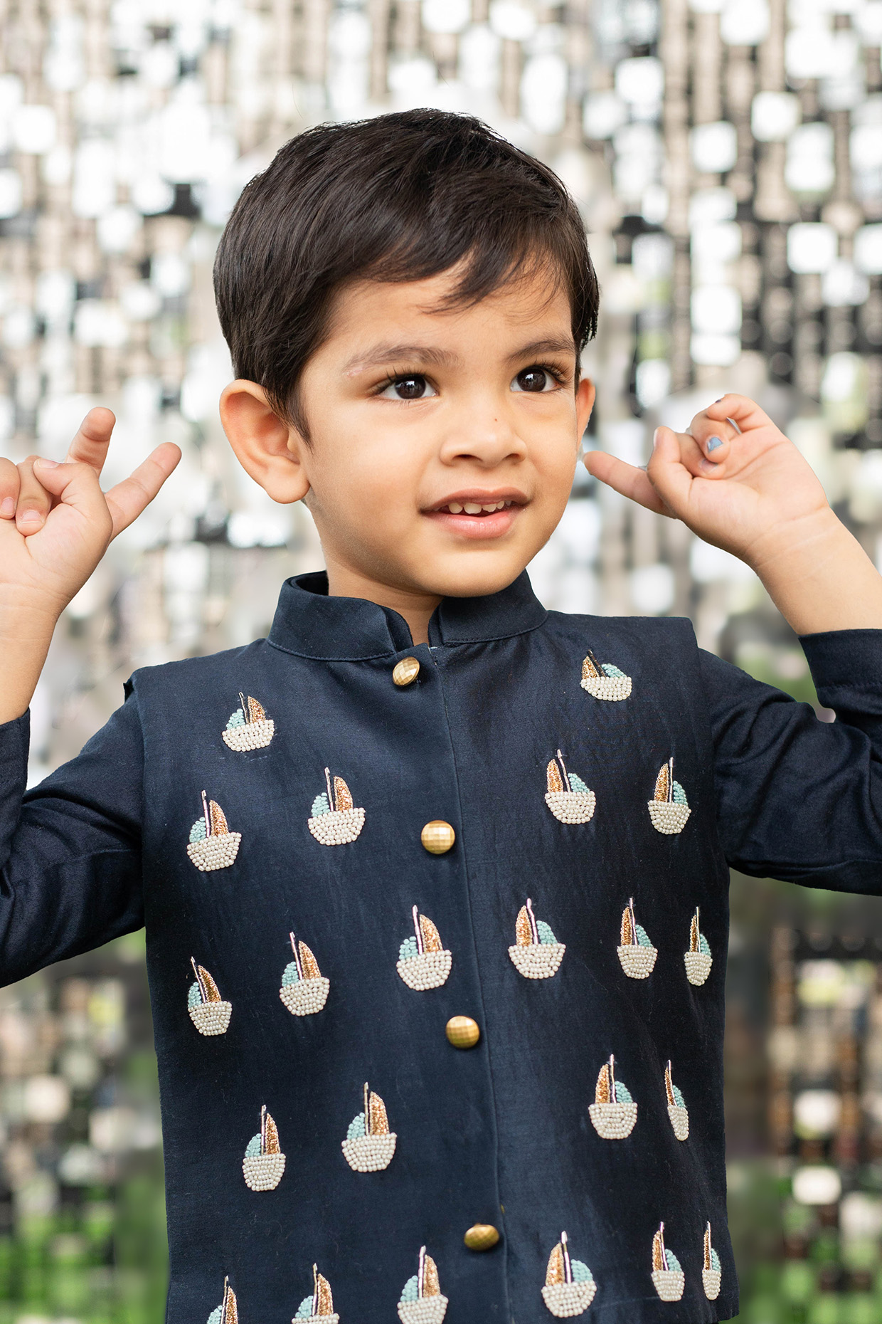 Baby nehru jacket on sale